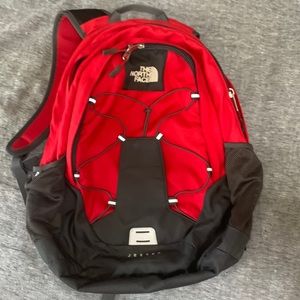 The North Face Jester backpack in red
